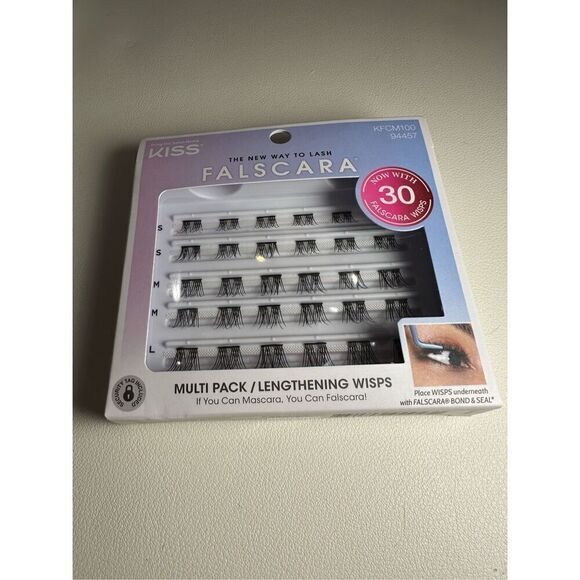 Kiss Other - Kiss Falscara Multipack, Lash Clusters lengthening wisps 30 ct